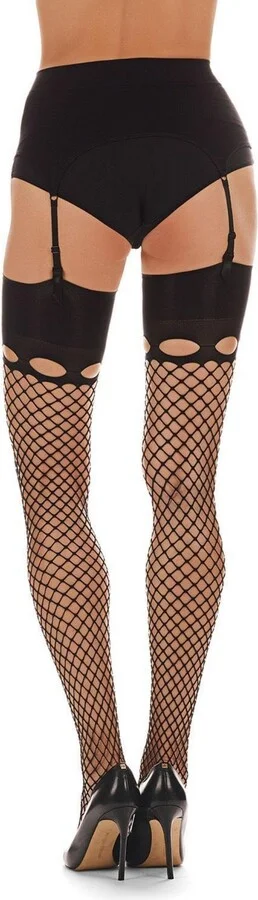 Women's Hide and Seek Fishnet Stockings - Image 3