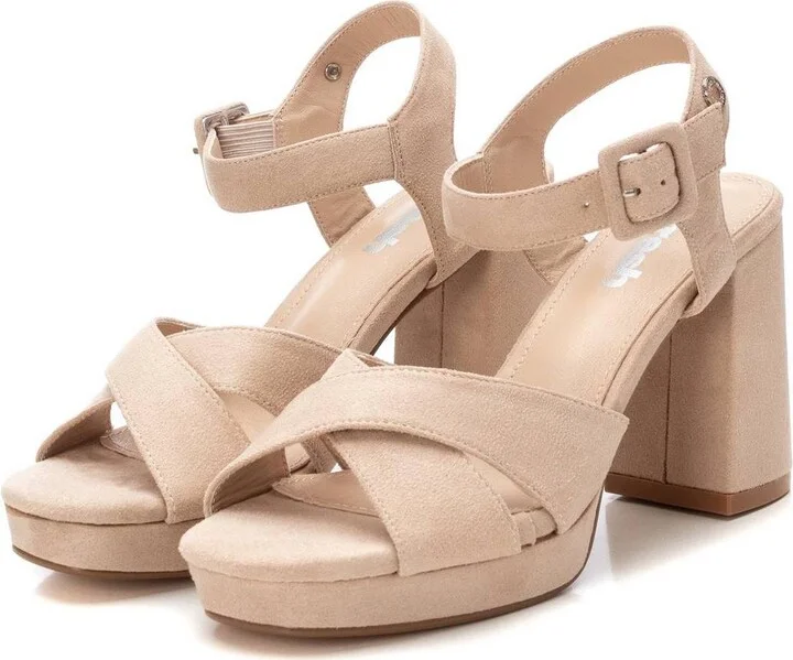 Women's High Heel Ankle Strap Sandals Refresh By Xti - Image 9