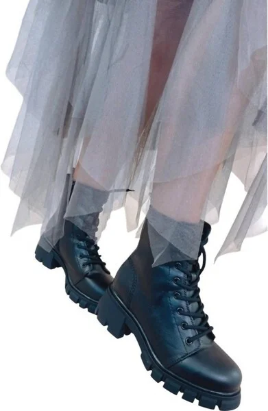 Women's High Street Combat Boot - MIA - Image 2