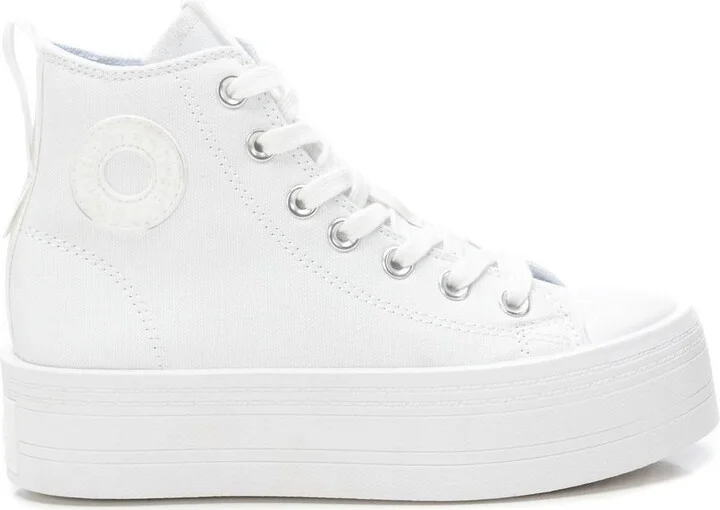 Women's High Top Canvas Sneakers Refresh By Xti