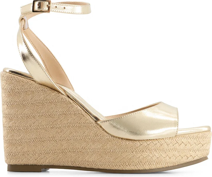 Women's High Wedge Heel Ankle Strap Sandals