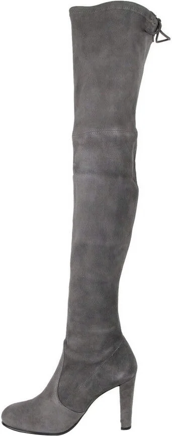 Women's Highland Slate Suede Over-the-knee Boot - Image 7