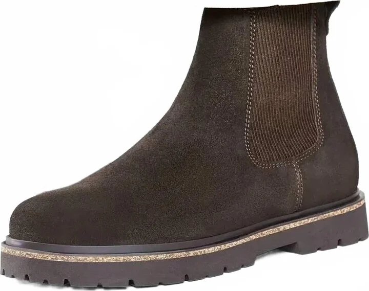 Women's Highwood Chelsea Boot In Mocha Suede