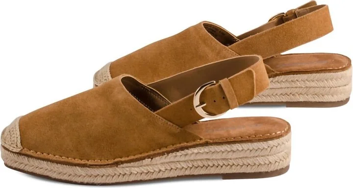 Women's Hiliana Suede Slip On In Tan