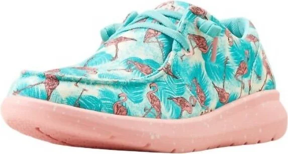 Women's Hilo Shoes In Flamingo Print