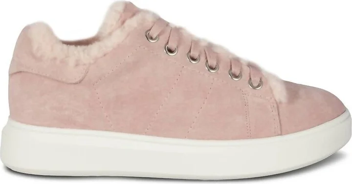 Women's Holly Sheepskin Sneaker In Pink