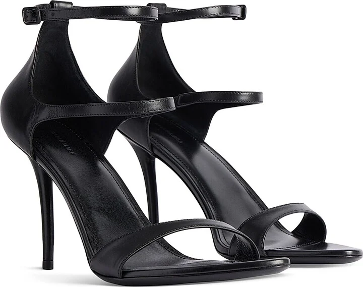 Women's Honey 90MM Sandal Heels - Black - Size 8 - Image 2