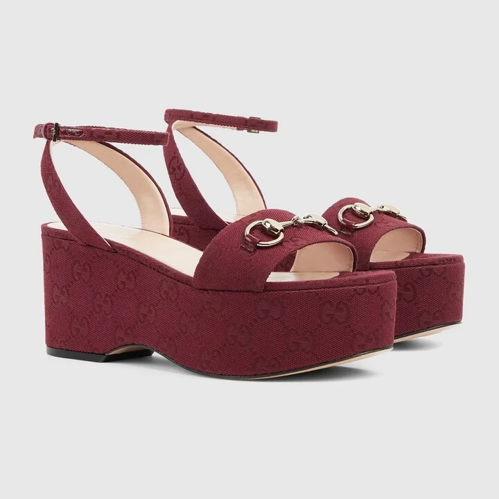Women's Horsebit flatform sandal - Image 2