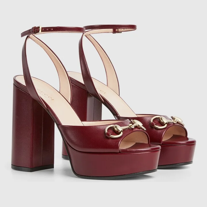 Women's Horsebit platform sandal - Image 2
