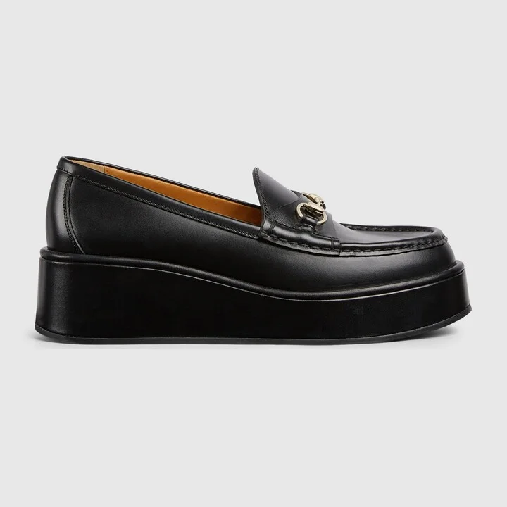 Women's Horsebit wedge loafer
