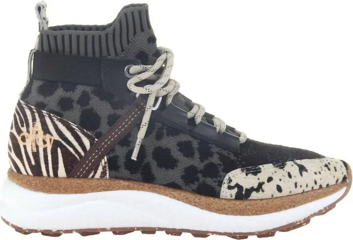 Women's Hybrid Animal Print Sneakers