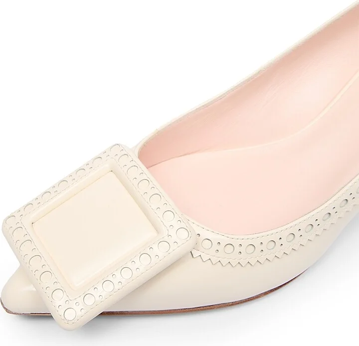 Women's I Love Vivier 45MM Leather Pumps - Nero - Size 6.5 - Image 9