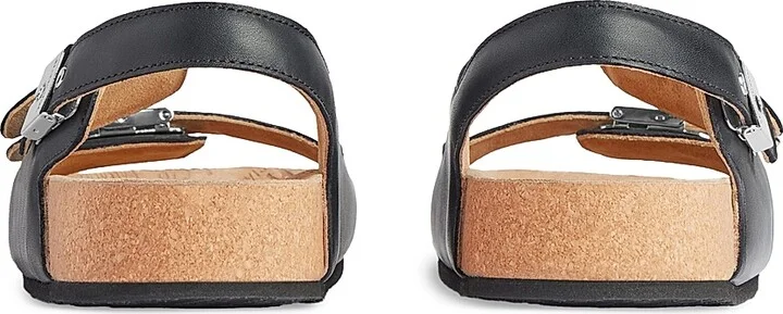 Women's I Scholl Flat Sandals - Black - Size 6 - Image 3