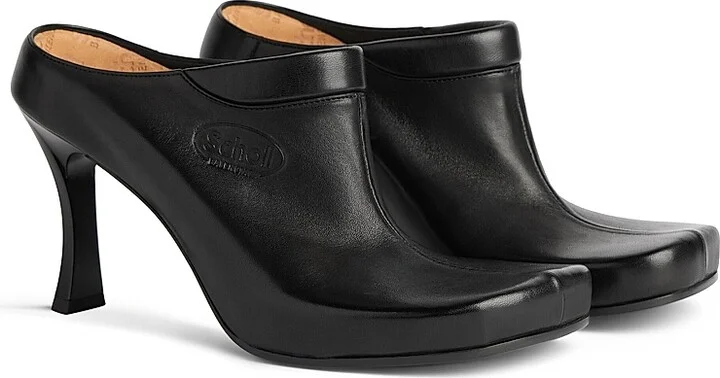 Women's I Scholl Mule Heels - Black - Size 7 - Image 2
