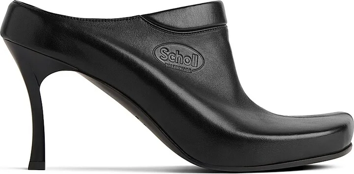Women's I Scholl Mule Heels - Black - Size 7