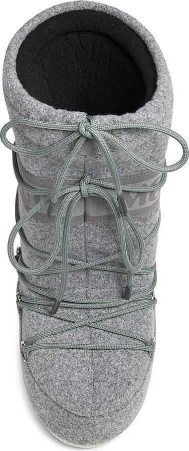 Women's Icon Felt Boots - Grey - Size 4.5 - Image 4