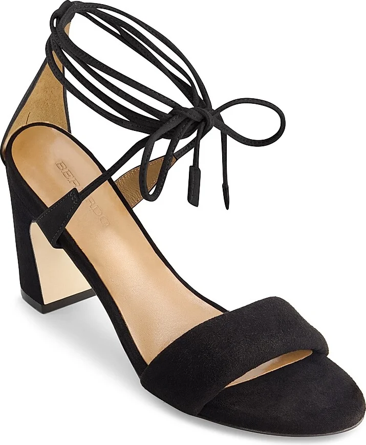Women's Ieda Ankle Tie Heeled Sandals - Black - Size 6 - Image 2