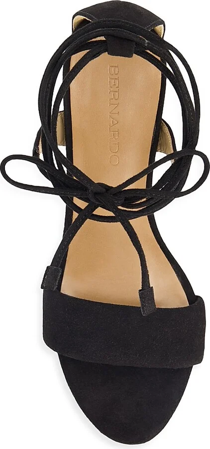Women's Ieda Ankle Tie Heeled Sandals - Black - Size 6 - Image 3