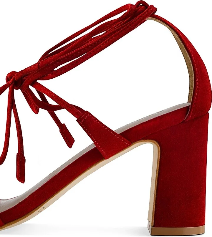 Women's Ieda Ankle Tie Heeled Sandals - Black - Size 6 - Image 9