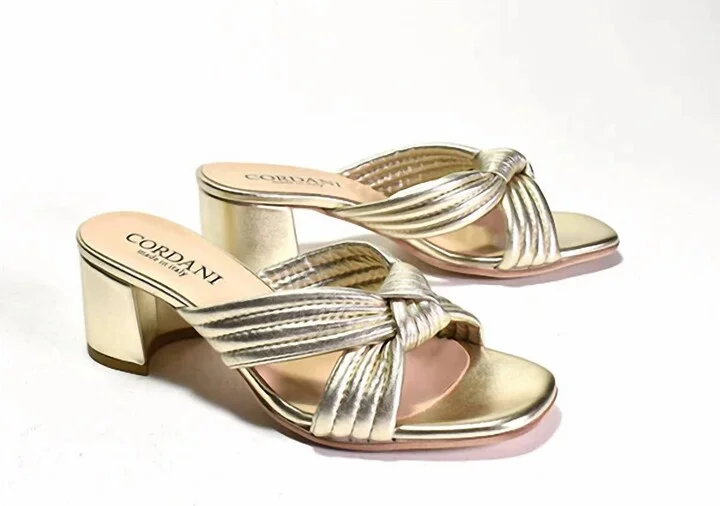 Women's Imani Heel In Gold