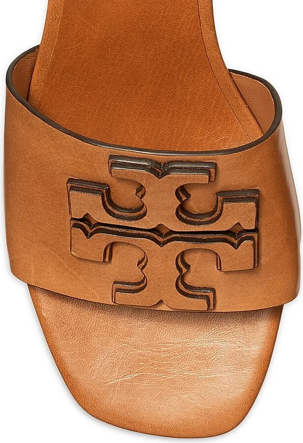 Women's Ines 55MM Leather Mules - Black - Size 10 - Image 6