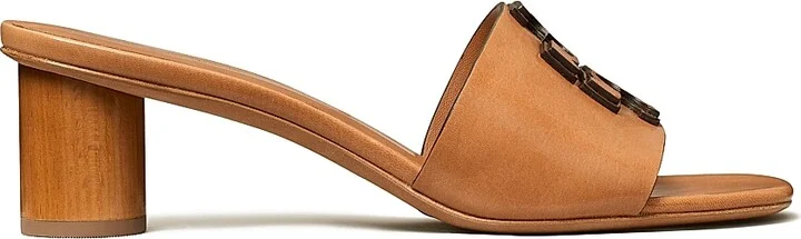 Women's Ines 55MM Leather Mules - Black - Size 10 - Image 8