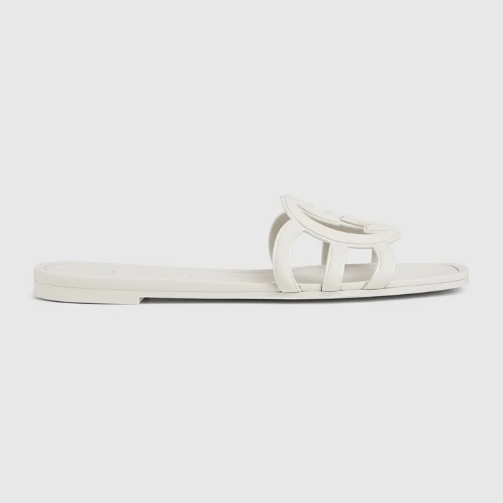 Women's Interlocking G slide sandal