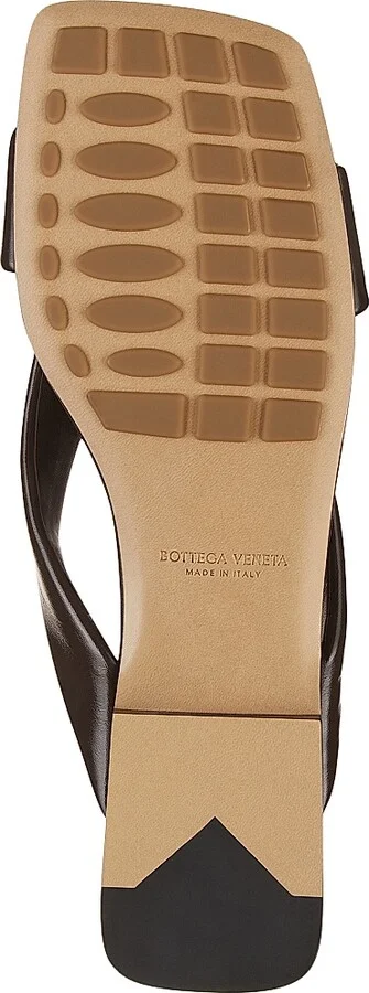 Women's Interwoven Leather Flat Sandals - Fondant - Size 6 - Image 6