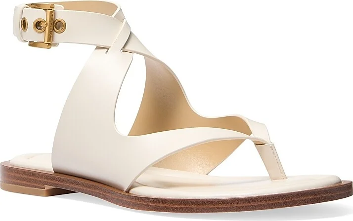 Women's Irene Flat Thong Sandals - Black - Size 5 - Image 5