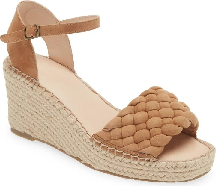 Women's Irina Espadrille Sandal In Tan Suede