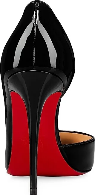 Women's Iriza 100MM Patent Leather Pumps - Black - Size 4 - Image 4