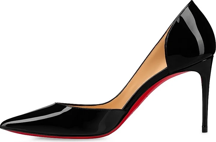 Women's Iriza 85MM Patent Leather Pumps - Beige - Size 4 - Image 3