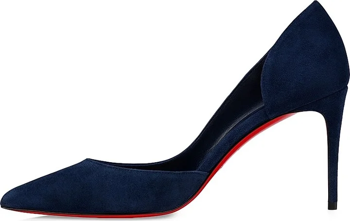 Women's Iriza Veau Velours 85MM Pumps - Zaffiro - Size 5 - Image 4
