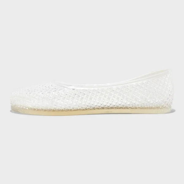 Women's Isabella Jelly Flats - Wild Fable™ : Pull-On Ballet Flats, Round Closed Toe, Textured PVC Outsole - Image 2