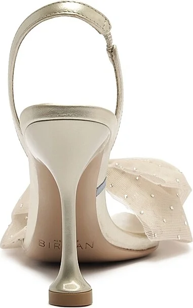 Women's Isabelle 85MM Crystals Bridal Sandals - Brut - Size 5.5 - Image 6