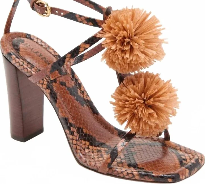 Women's Isolde High Heels In Phython