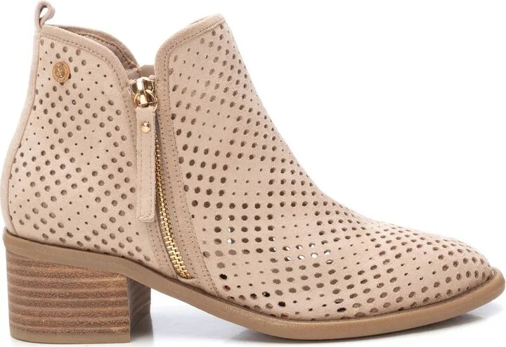 Women's Italian Western Booties With side Zipper