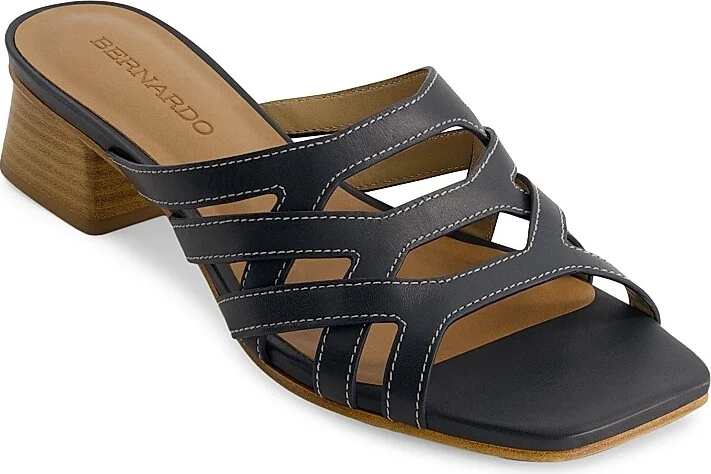 Women's Jacin Low Heel Sandals - Navy - Size 6 - Image 2