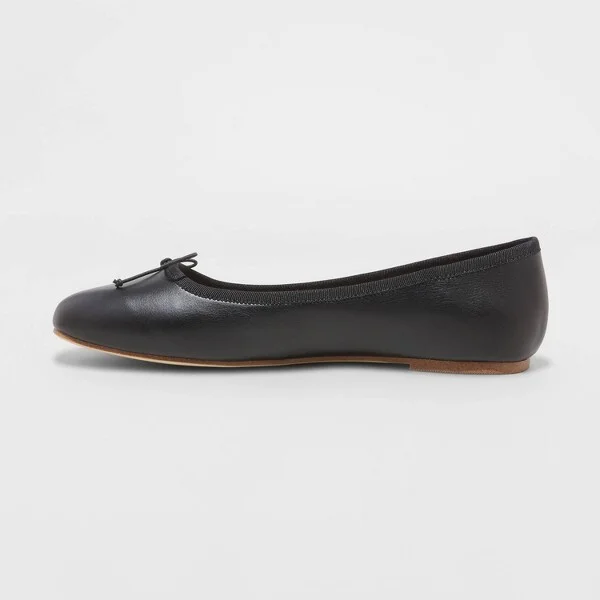 Women's Jackie Ballet Flats with Memory Foam Insole - A New Day™ : Cushioned Footbed, Slip On - Image 2
