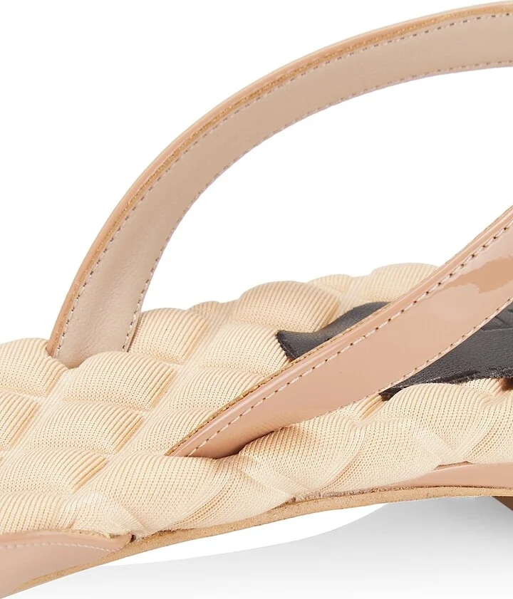 Women's Jackie Vegan Patent Leather Slingback Flats - Blush - Size 6 - Image 6