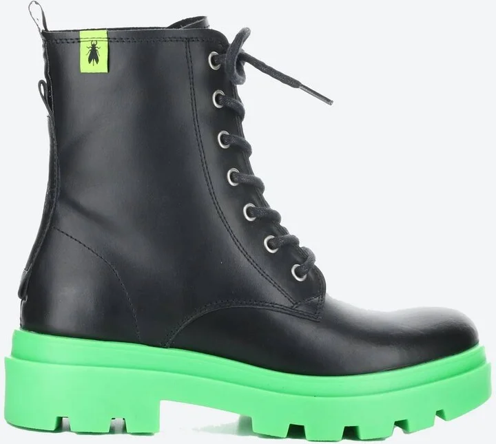 Women's Jacy Combat Boot In Black