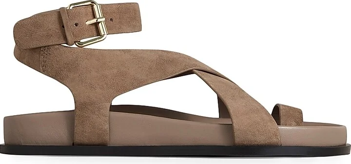 Women's Jalen Suede Sandals - Caribou Suede - Size 5