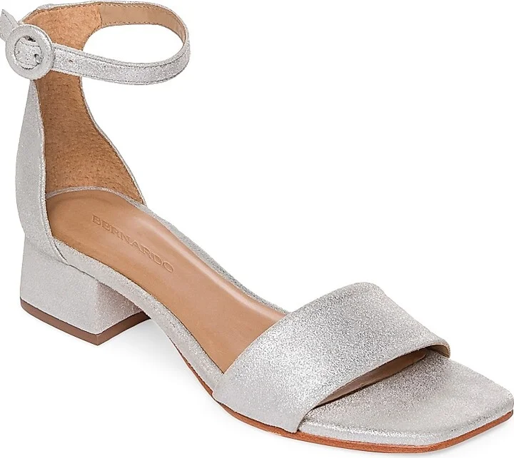 Women's Jalena Low Heel Sandal - Silver - Size 6 - Image 2