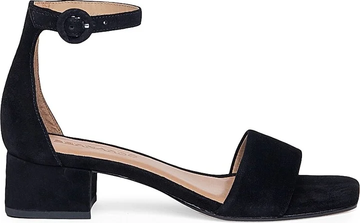 Women's Jalena Low Heel Sandals - Black - Size 6