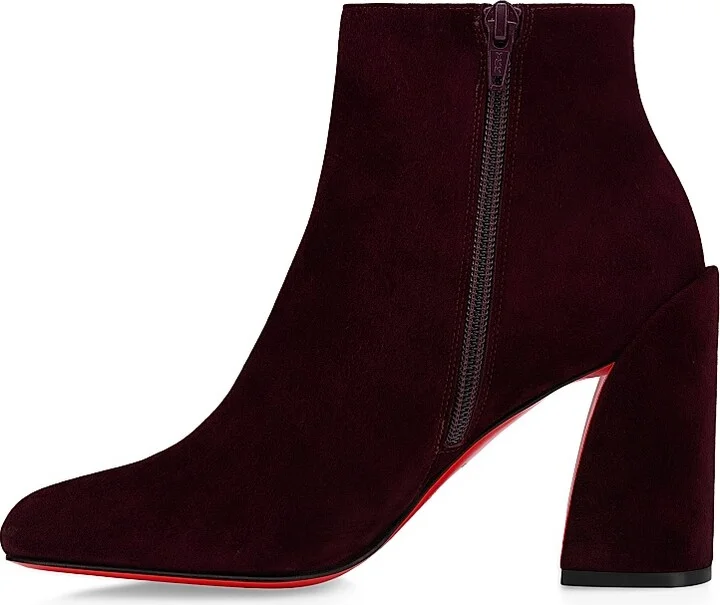 Women's Jane 85MM Velvet Boots - Amara - Size 6 - Image 4