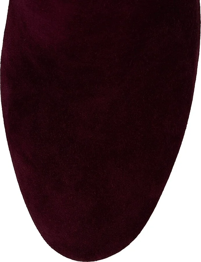 Women's Jane 85MM Velvet Boots - Amara - Size 6 - Image 5
