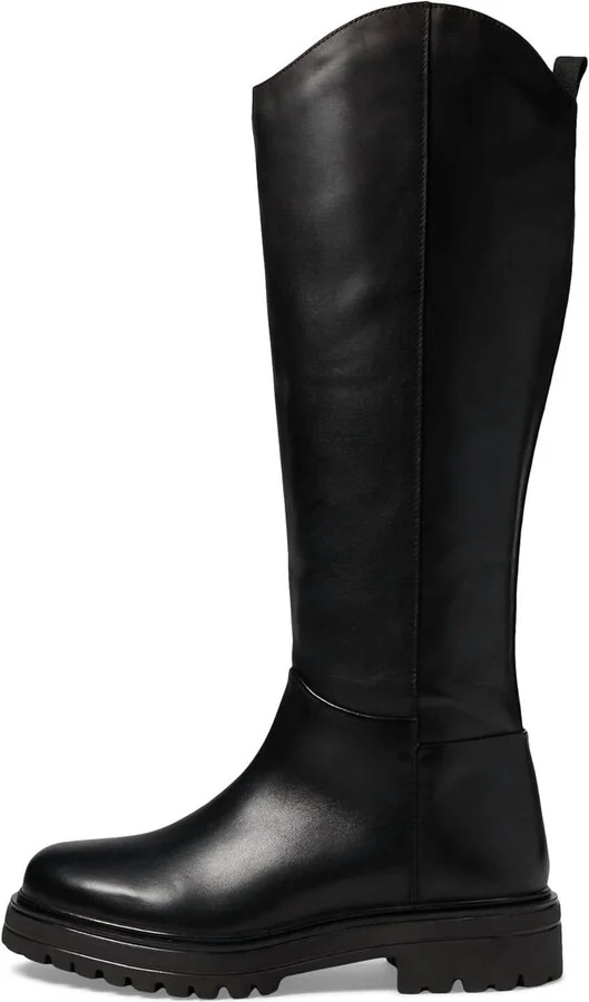 Women's Jane Motorcylce Boots In Black
