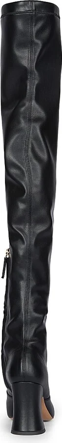 Women's Janis Tall Shaft Leather Boots - Black - Size 6.5 - Image 3