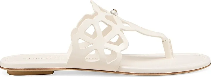 Women's Jasmine Patent Leather T-Strap Sandals - Adobe - Size 10 - Image 8