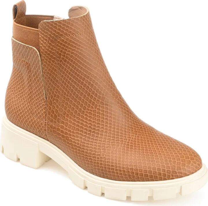 Womens Jeeva Inside Zip Block Heel Booties